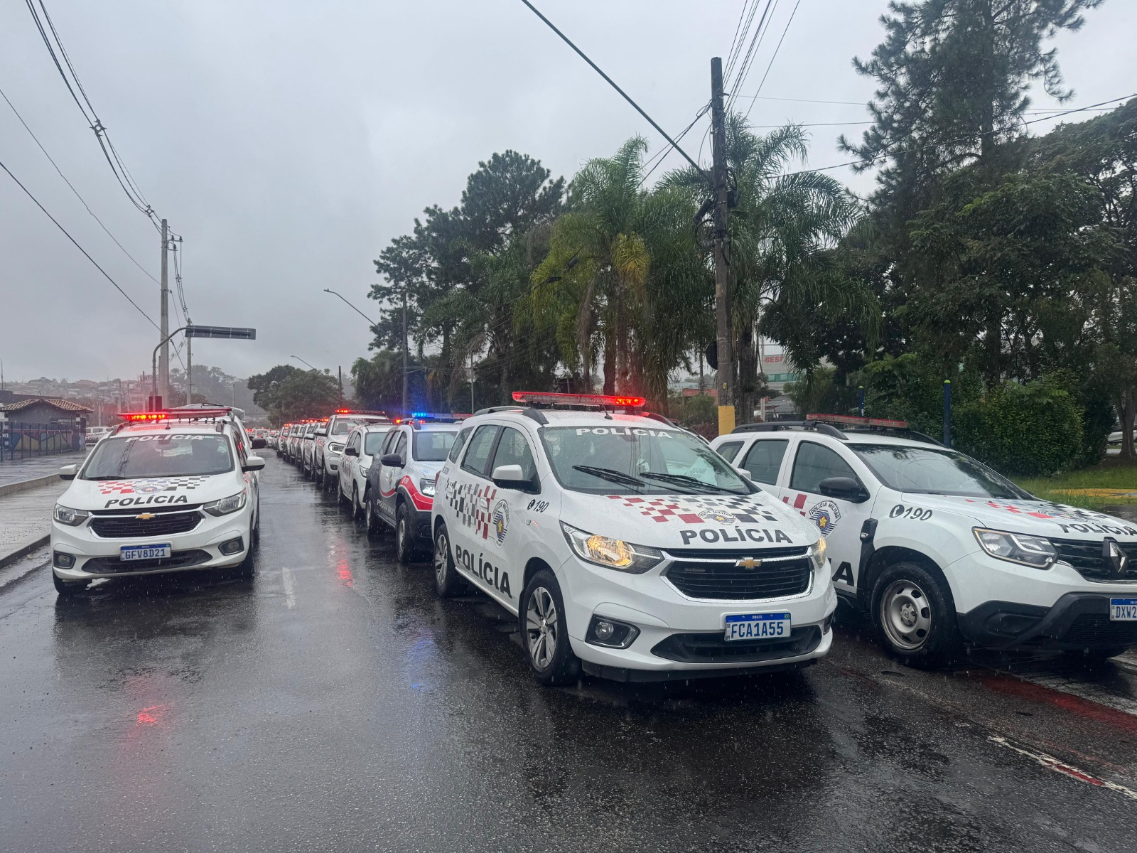 Ribeirão Pires recebe maior operação policial da história da cidade com mais de 1.500 homens das forças policiais