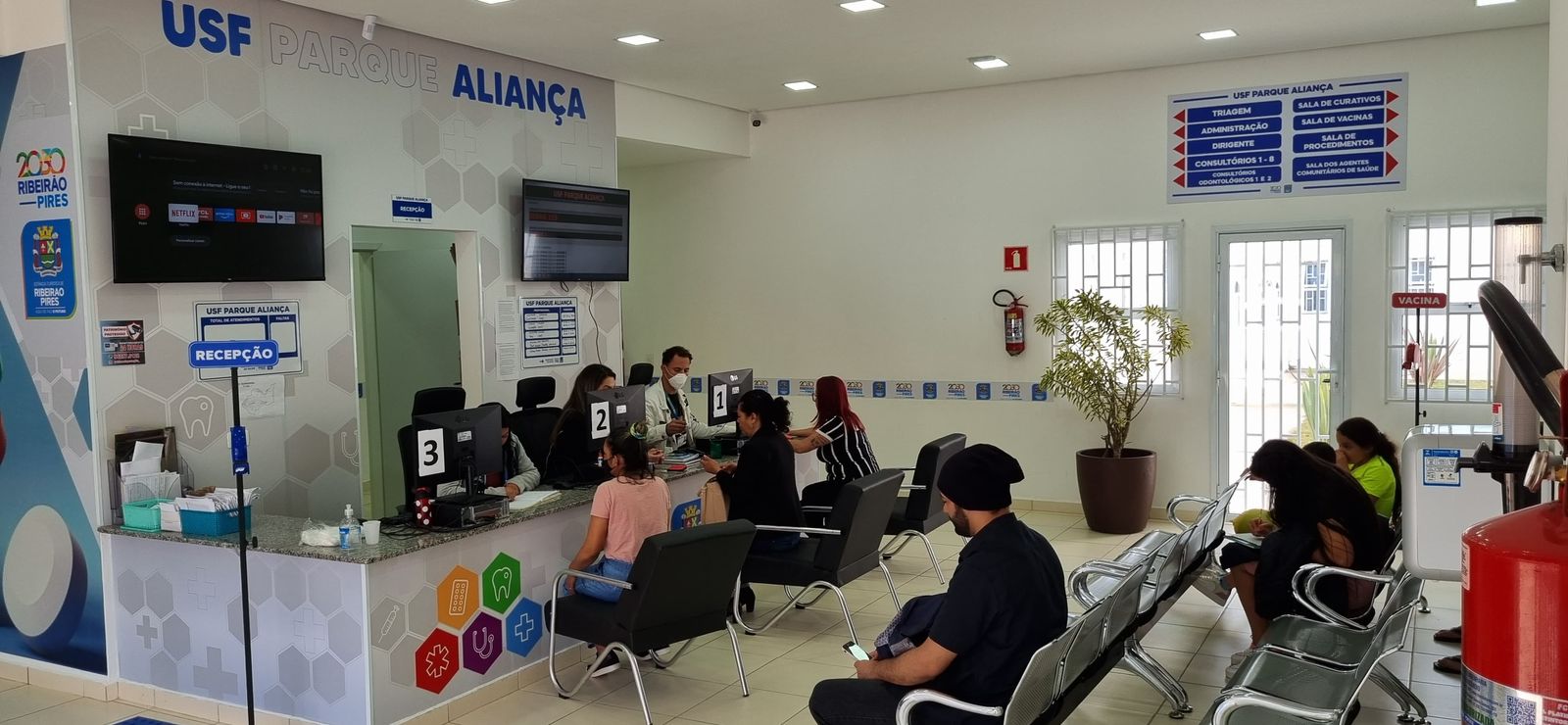 Em 12 meses foram 80 mil atendimentos na maior unidade de saúde de Ribeirão Pires