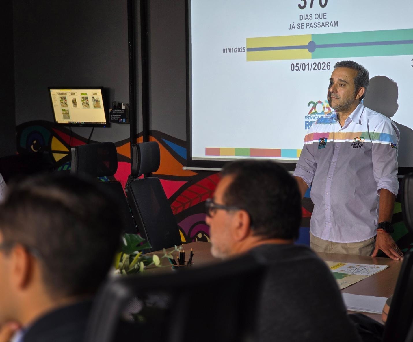 Com reunião e força-tarefa nas ruas, Prefeitura de Ribeirão Pires segue mobilizada após chuvas intensas