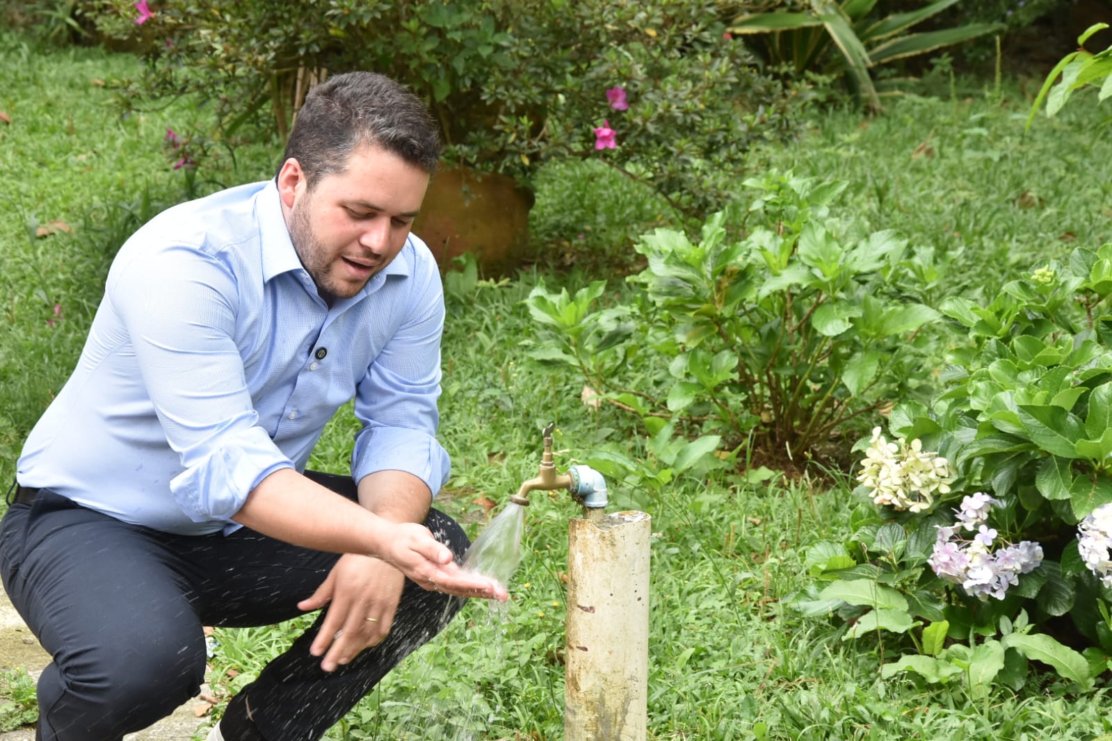 Santo André dá fim a uso de caminhão-pipa e avança na universalização do saneamento