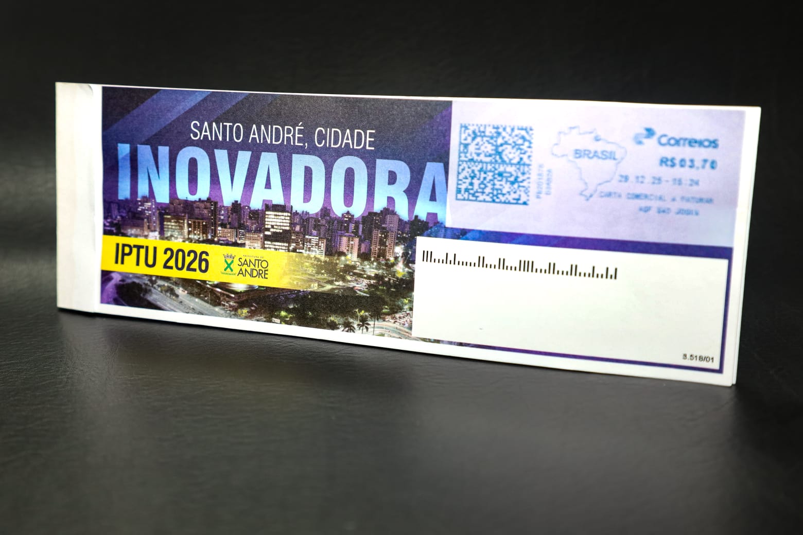 Santo André prorroga vencimento do IPTU para 30 de janeiro