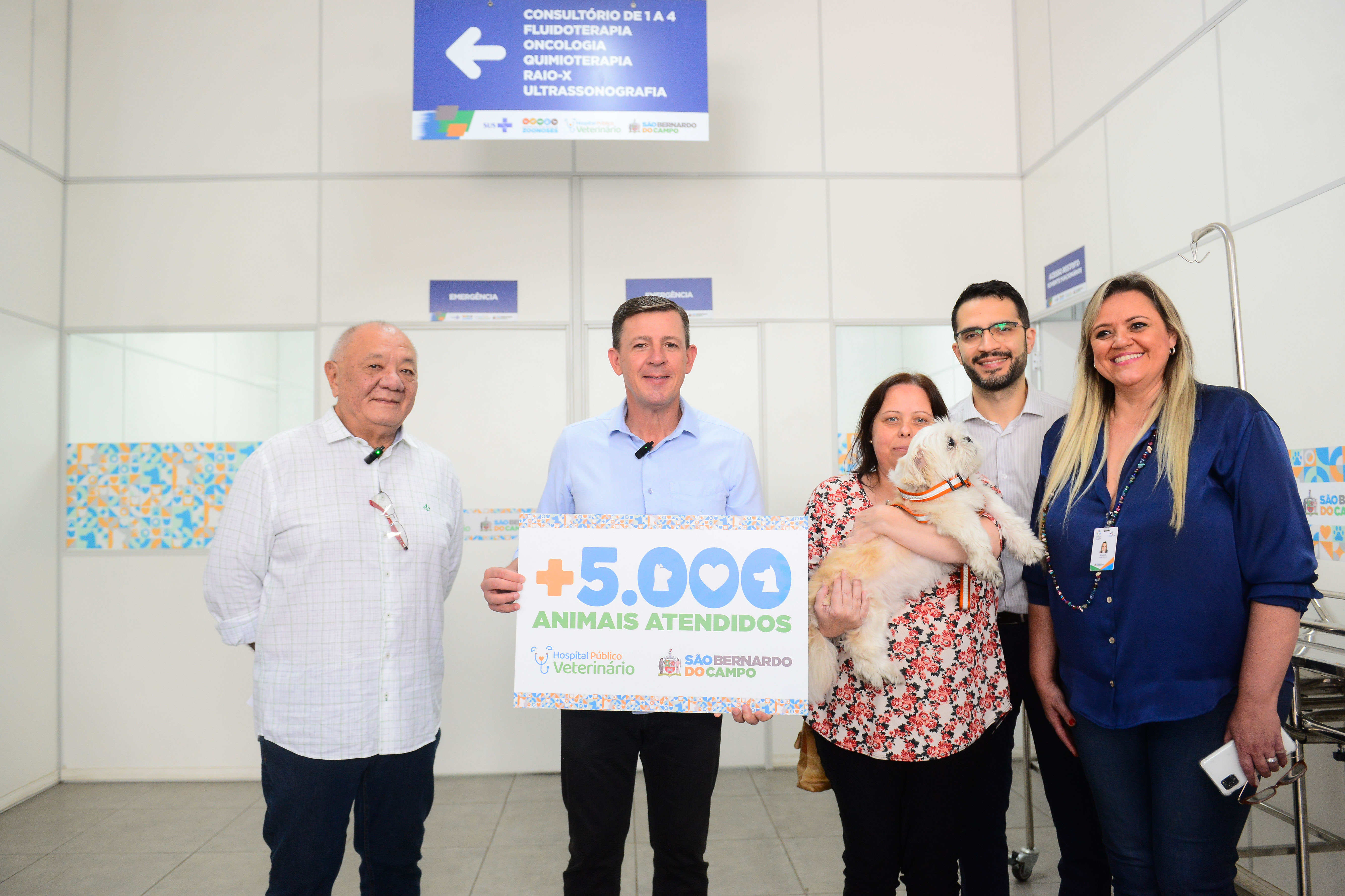 Hospital Público Veterinário de São Bernardo chega à marca de 5 mil animais atendidos