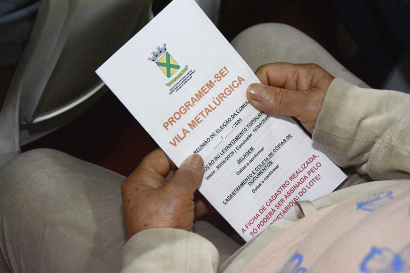 Santo André inicia regularização fundiária que beneficiará 804 famílias em dois núcleos habitacionais