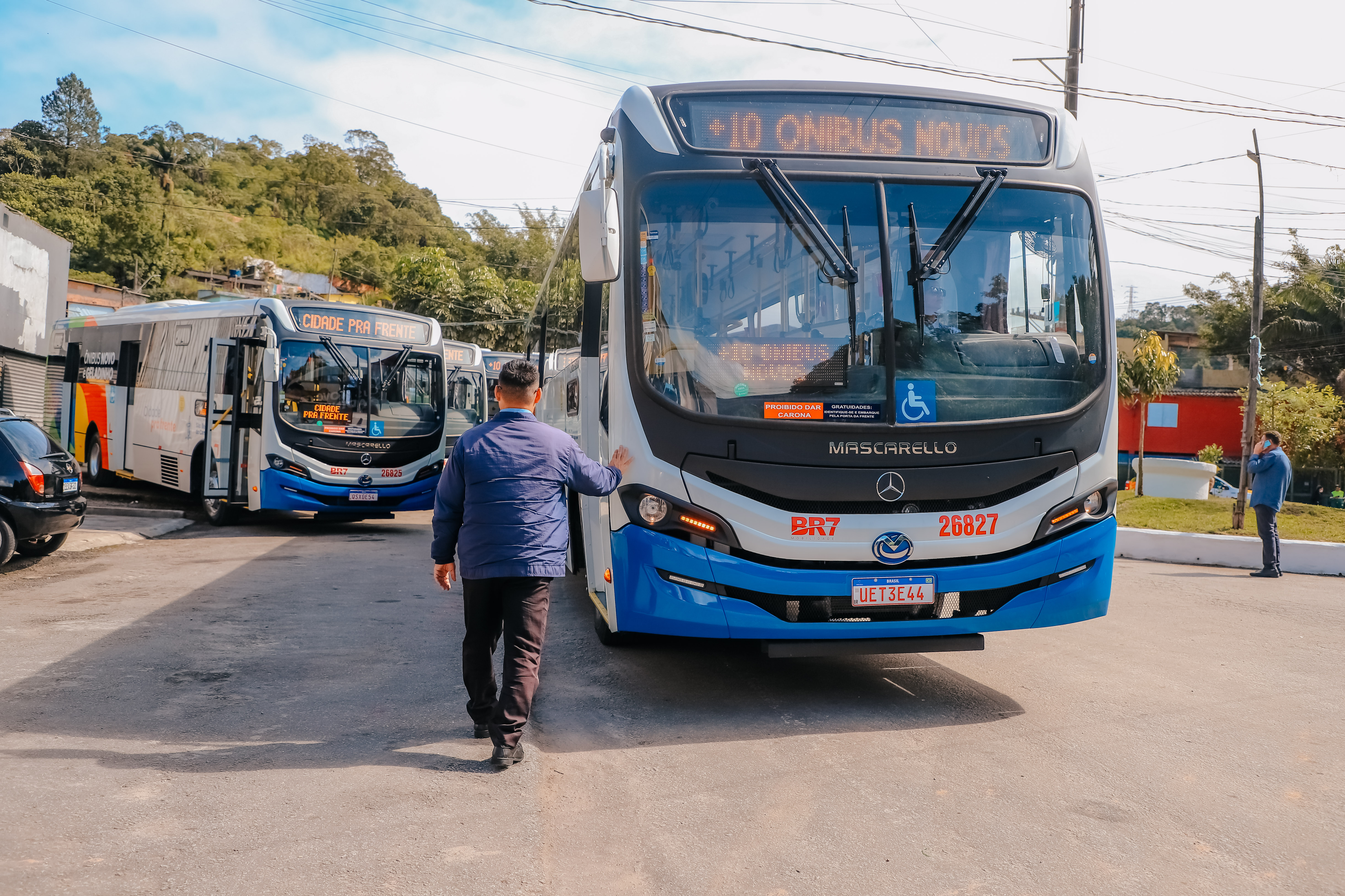 Com entrega de 10 novos ônibus, São Bernardo atinge 86% da meta anual de modernização da frota