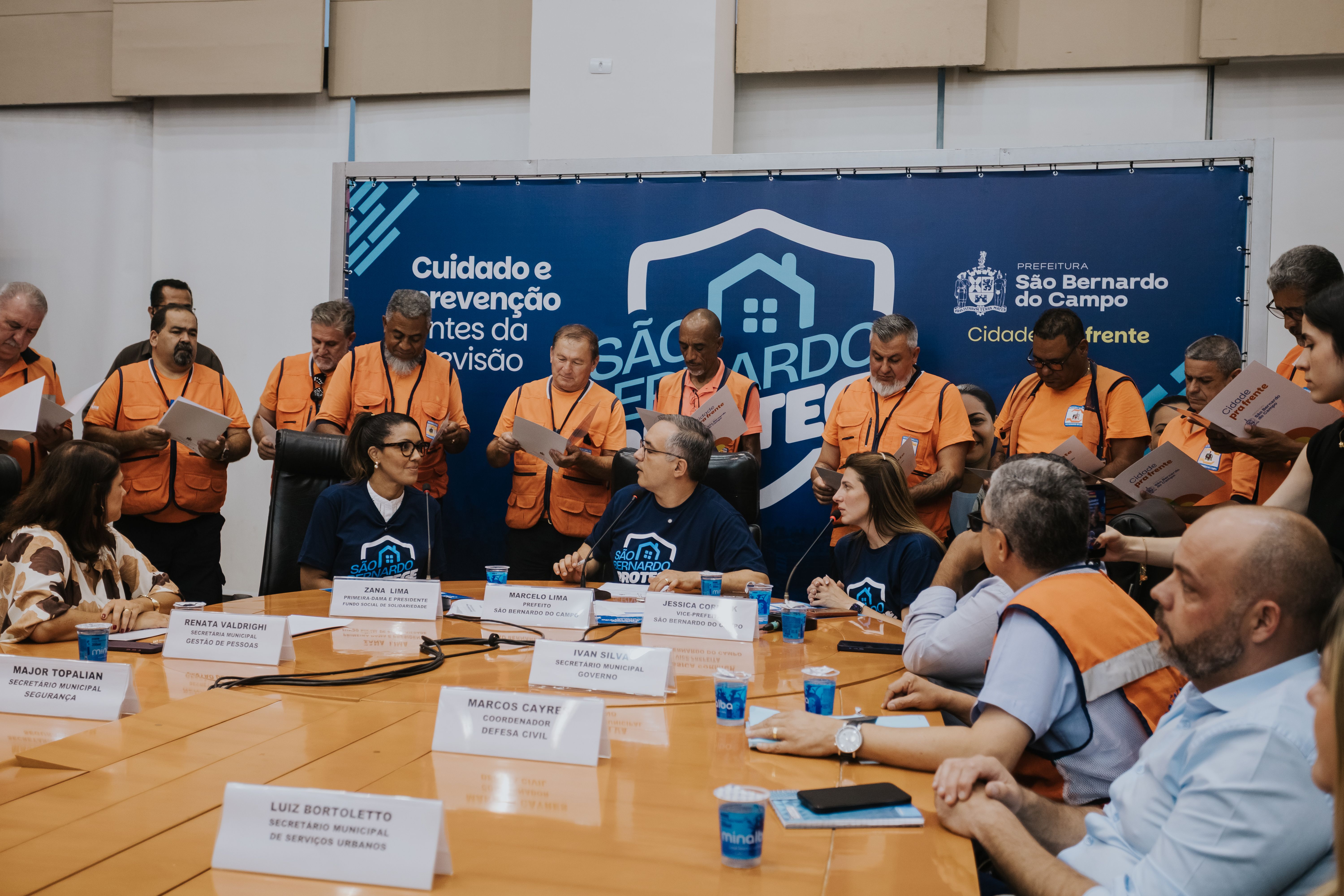 Operação São Bernardo Protege é lançada com foco na prevenção para período de chuvas