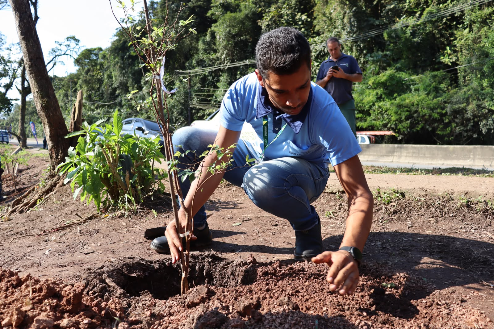 Santo André marca Dia da Árvore com recuperação de área degradada no Parque do Pedroso