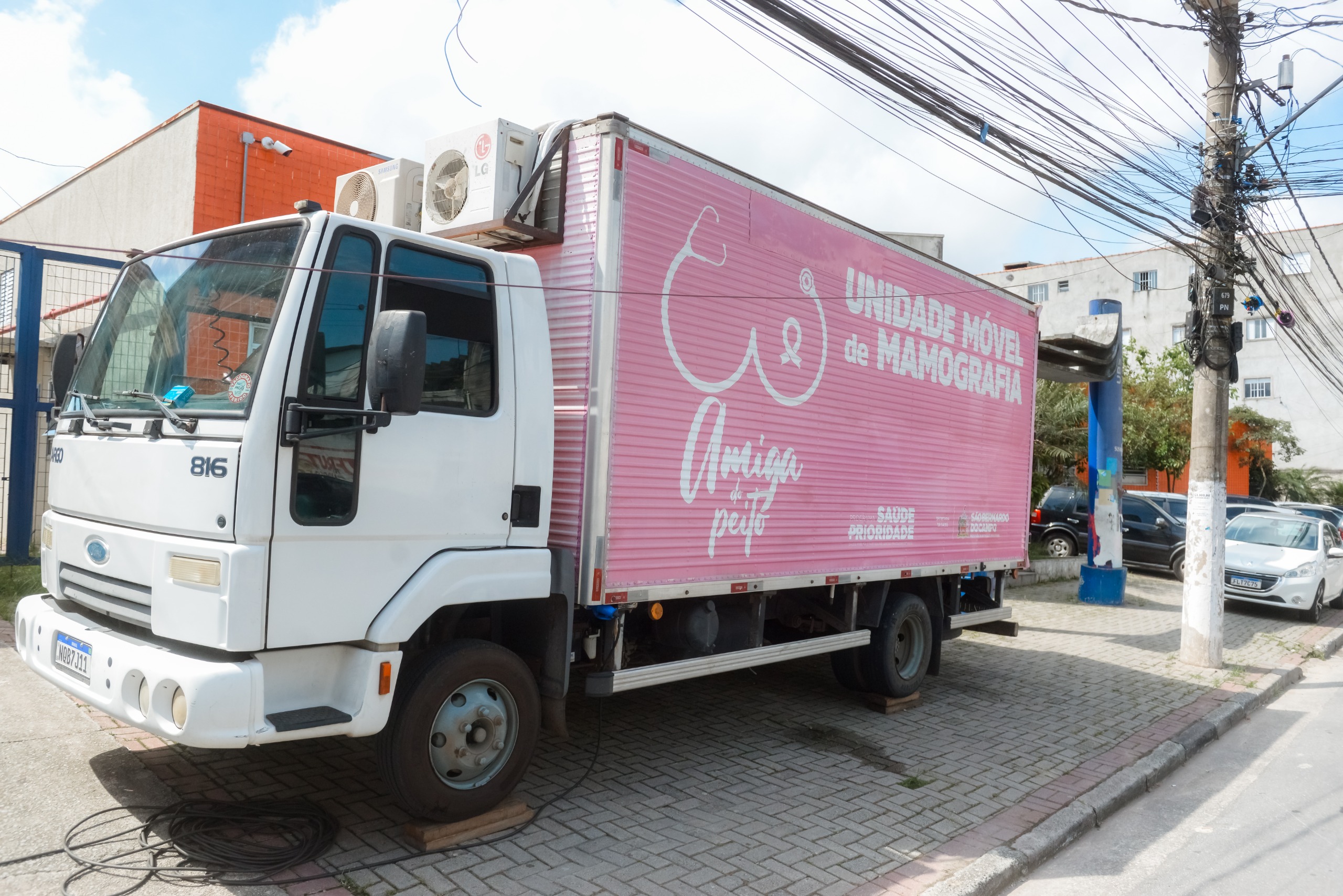 Em julho, Carreta da Mamografia de São Bernardo percorre a cidade reforçando combate ao câncer de mama