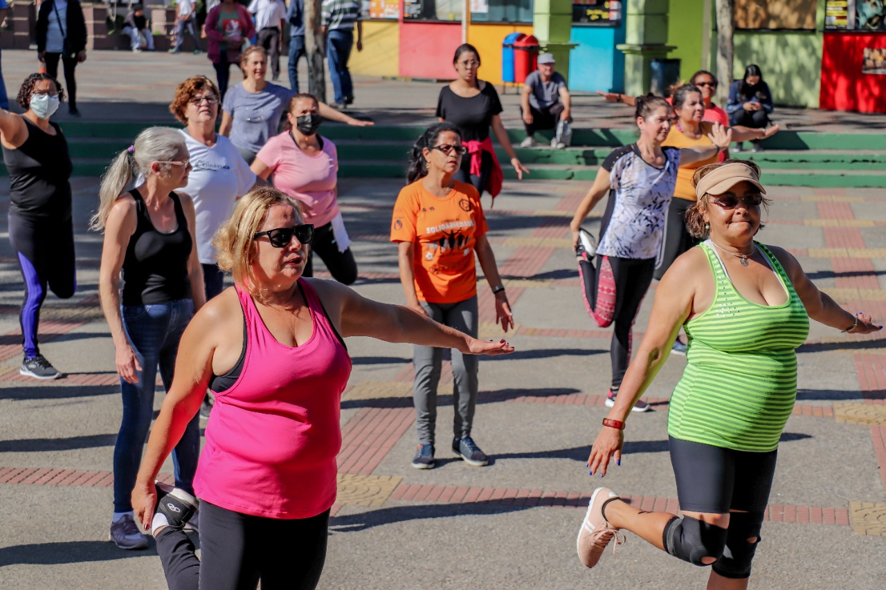 Evento teve aula de Ritbox, Ginástica, Ritmos e Karatê. ( Foto:DECOM/RP )