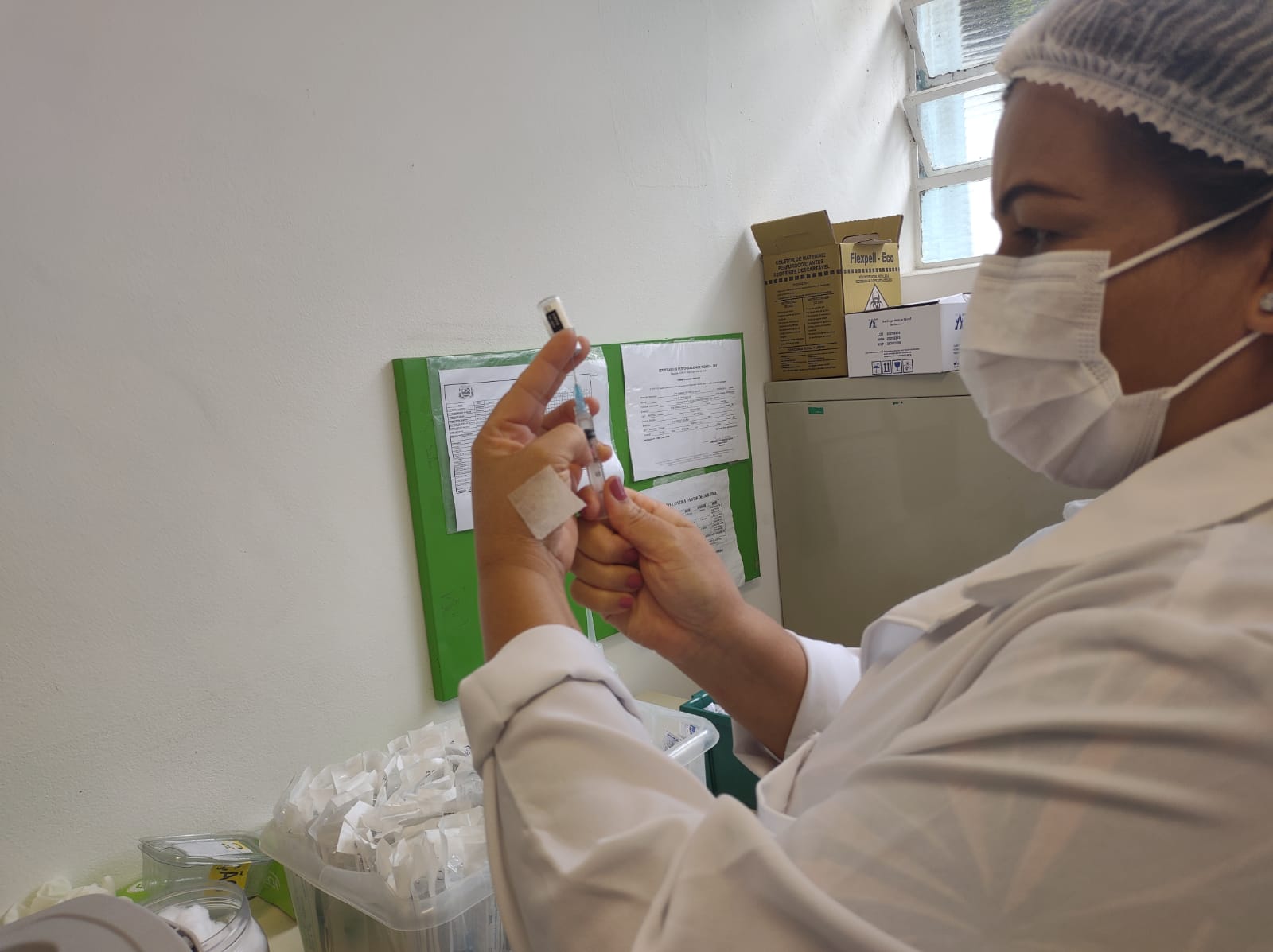 Unidades de saúde disponibilizam a 1ª, 2ª, 3ª e 4ª dose de segunda à sexta-feira, das 8h às 16h. (Divulgação: PMRP)