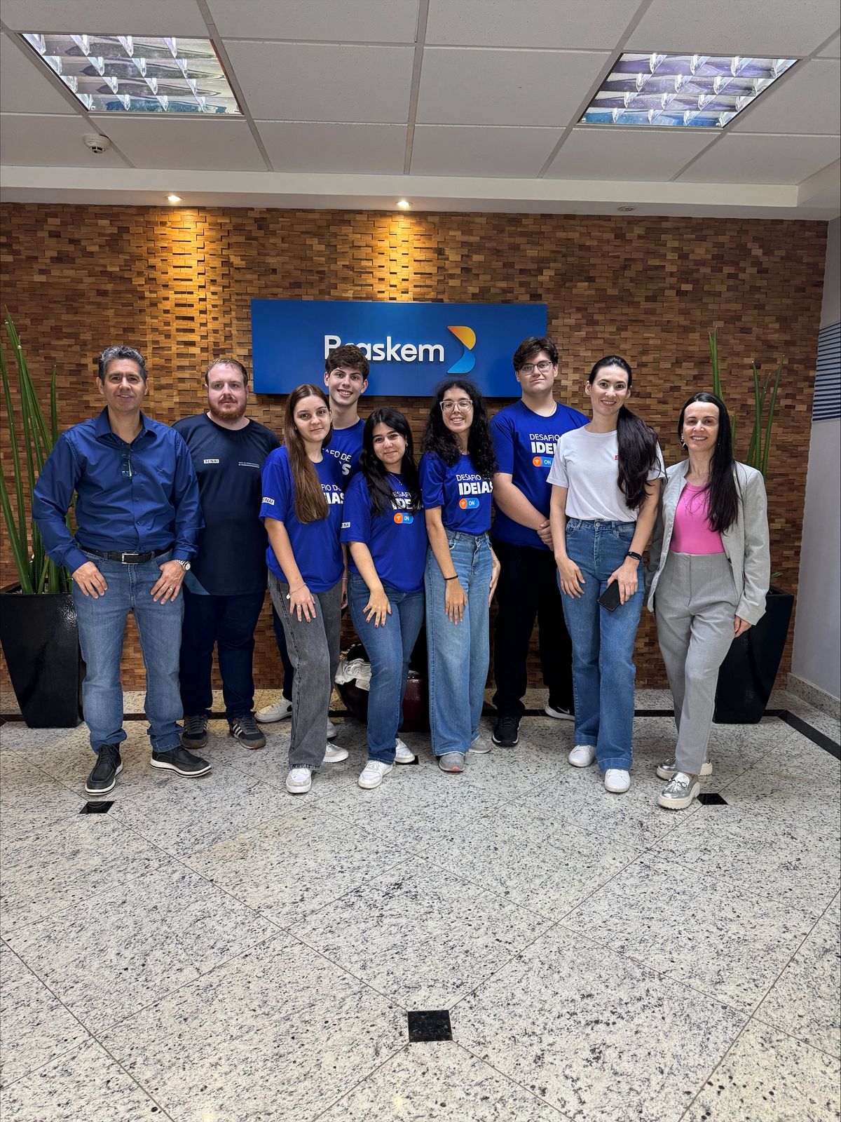 Braskem recebe vencedores do Desafio ON 2025 do SENAI em visita pelo programa Formando Laços