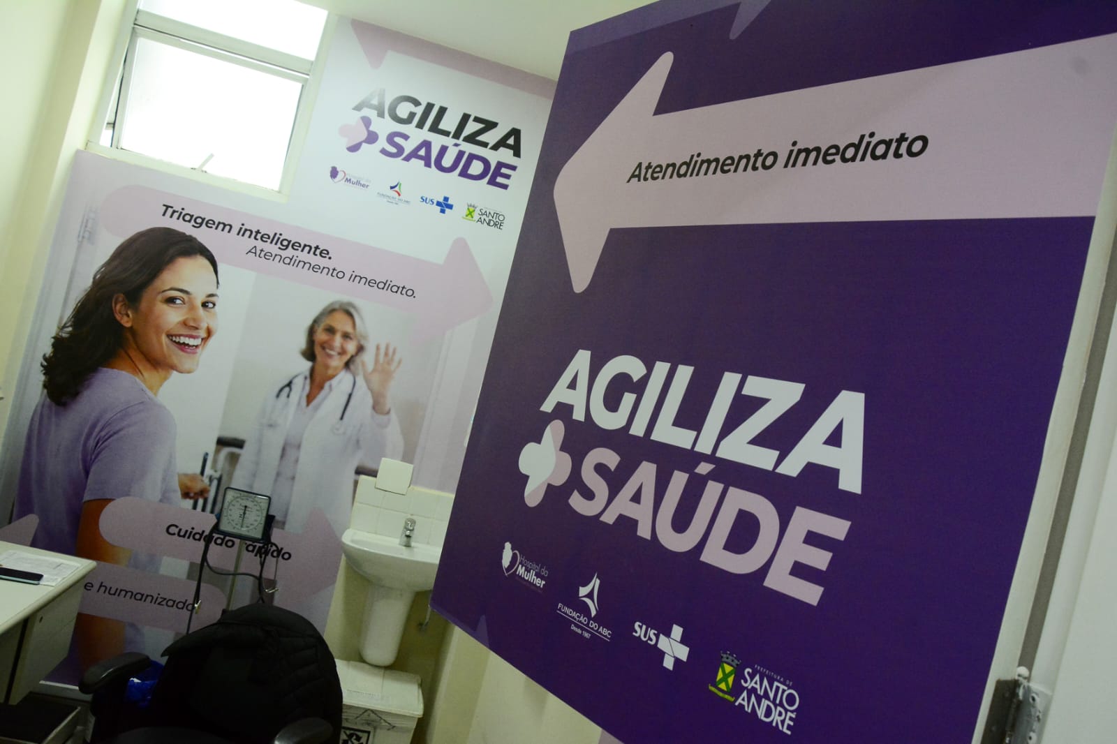 Agiliza + Saúde acelera atendimento no Hospital da Mulher de Santo André