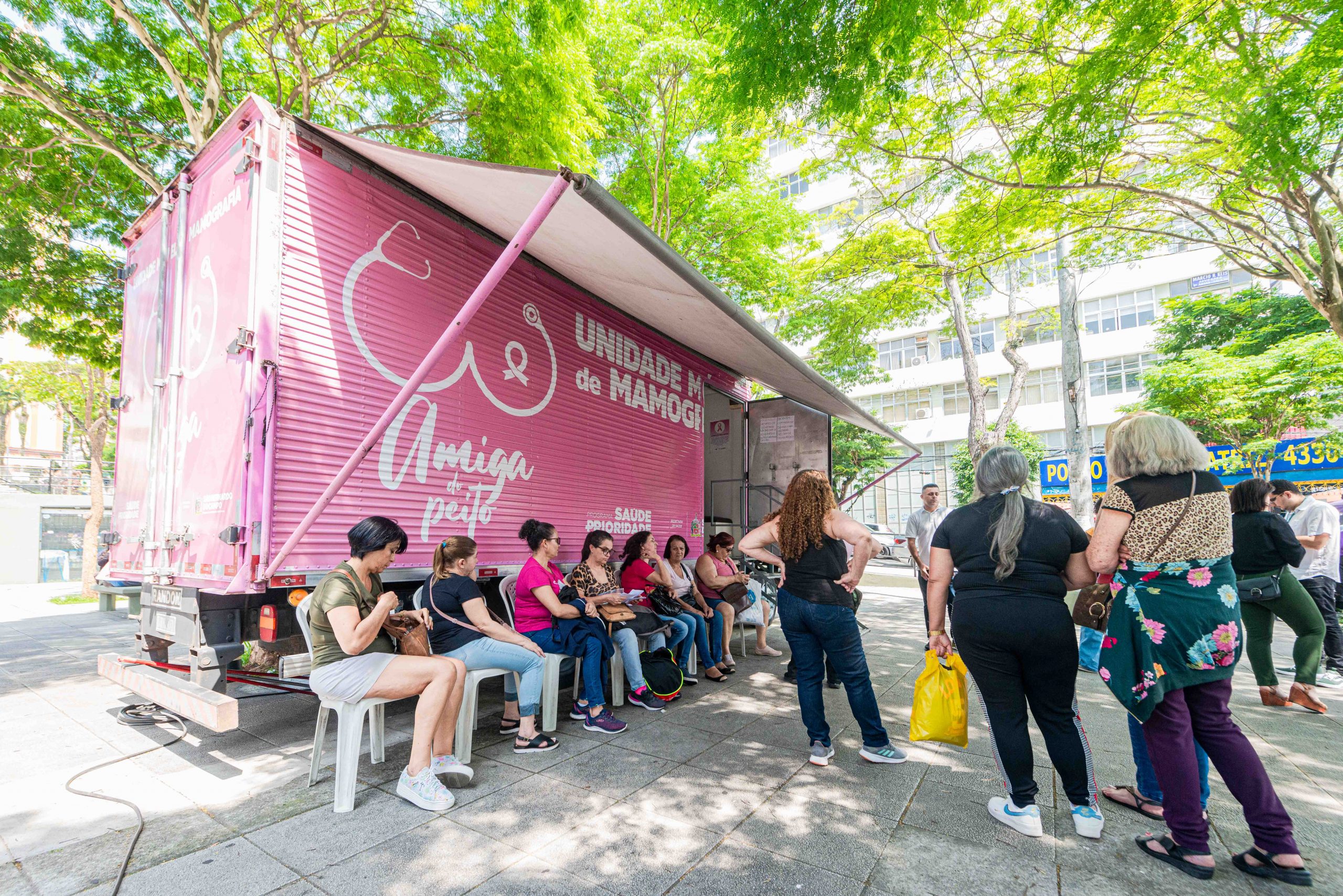  Em São Bernardo, Carreta da Mamografia amplia oferta diária em 25%