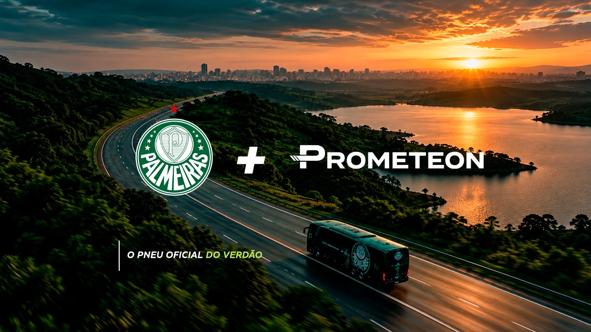 Prometeon Brasil e Palmeiras fecham parceria para fornecimento de pneus ao ônibus oficial do Verdão