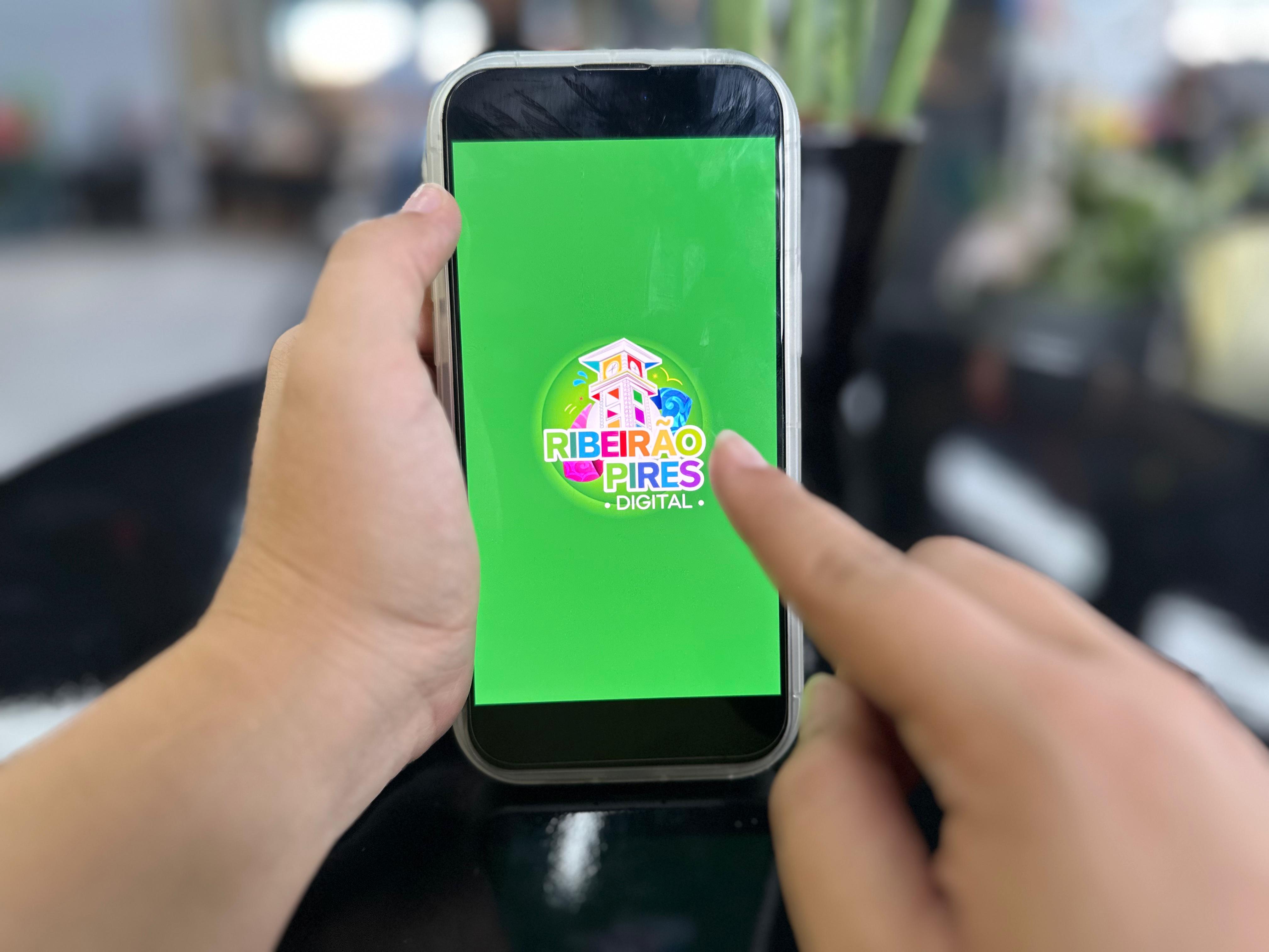 Prefeitura de Ribeirão Pires apresenta balanço do aplicativo Ribeirão Pires Digital