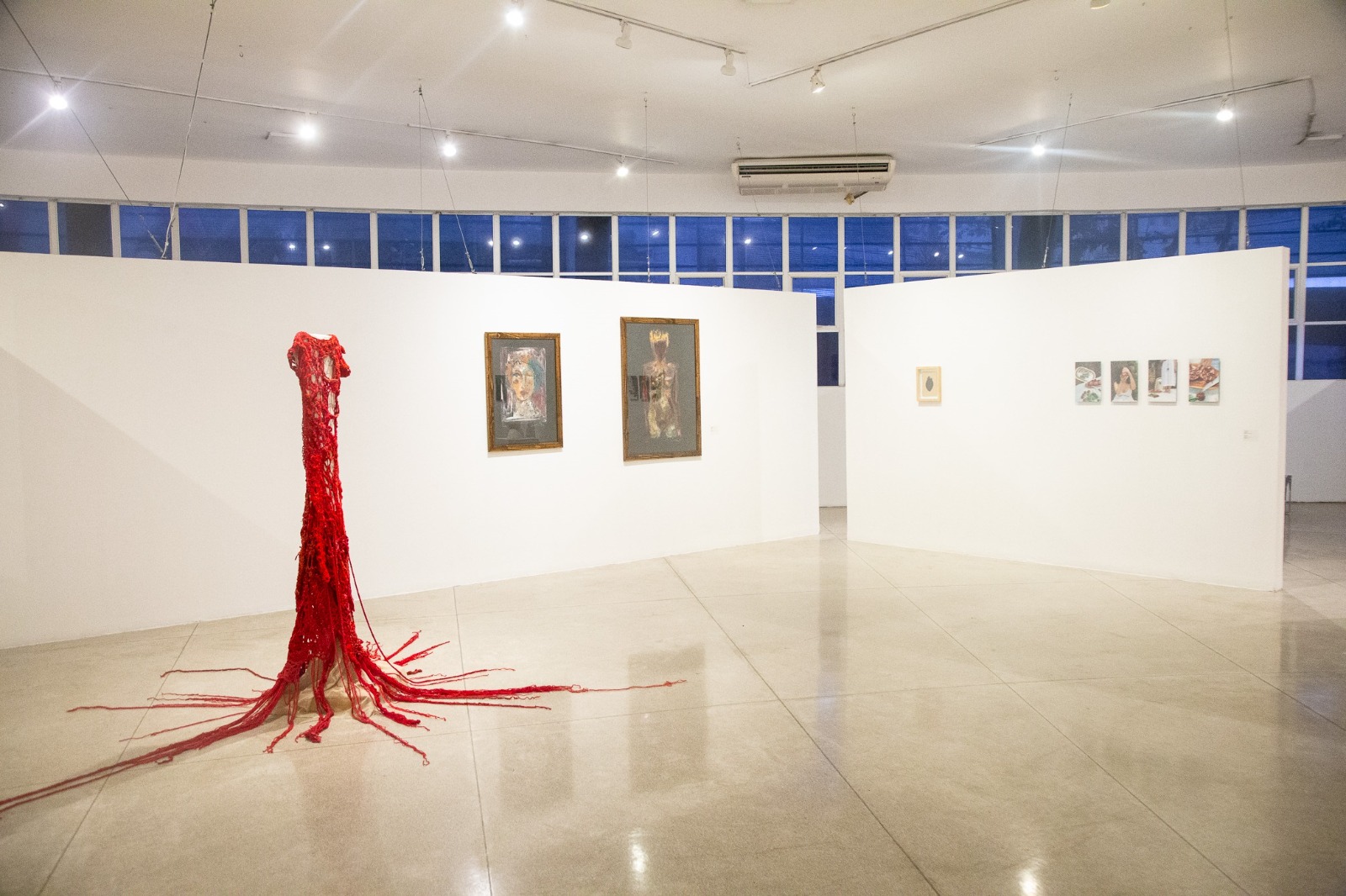 Legenda: Legado, aquisições e um acervo em movimento. Pinacoteca Municipal de São Caetano do Sul. Fotos: Paulo César Ribeiro / Secult PMSCS