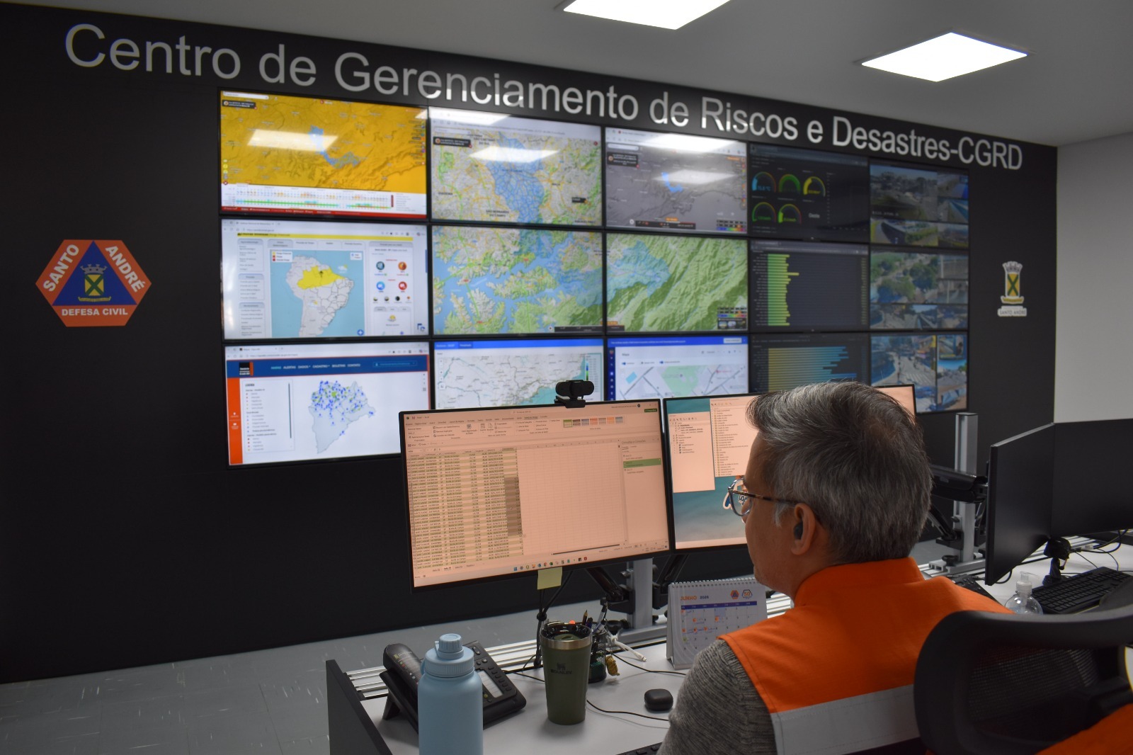 Com setembro mais chuvoso em 10 anos, Santo André mantém Defesa Civil e secretarias em alerta máximo