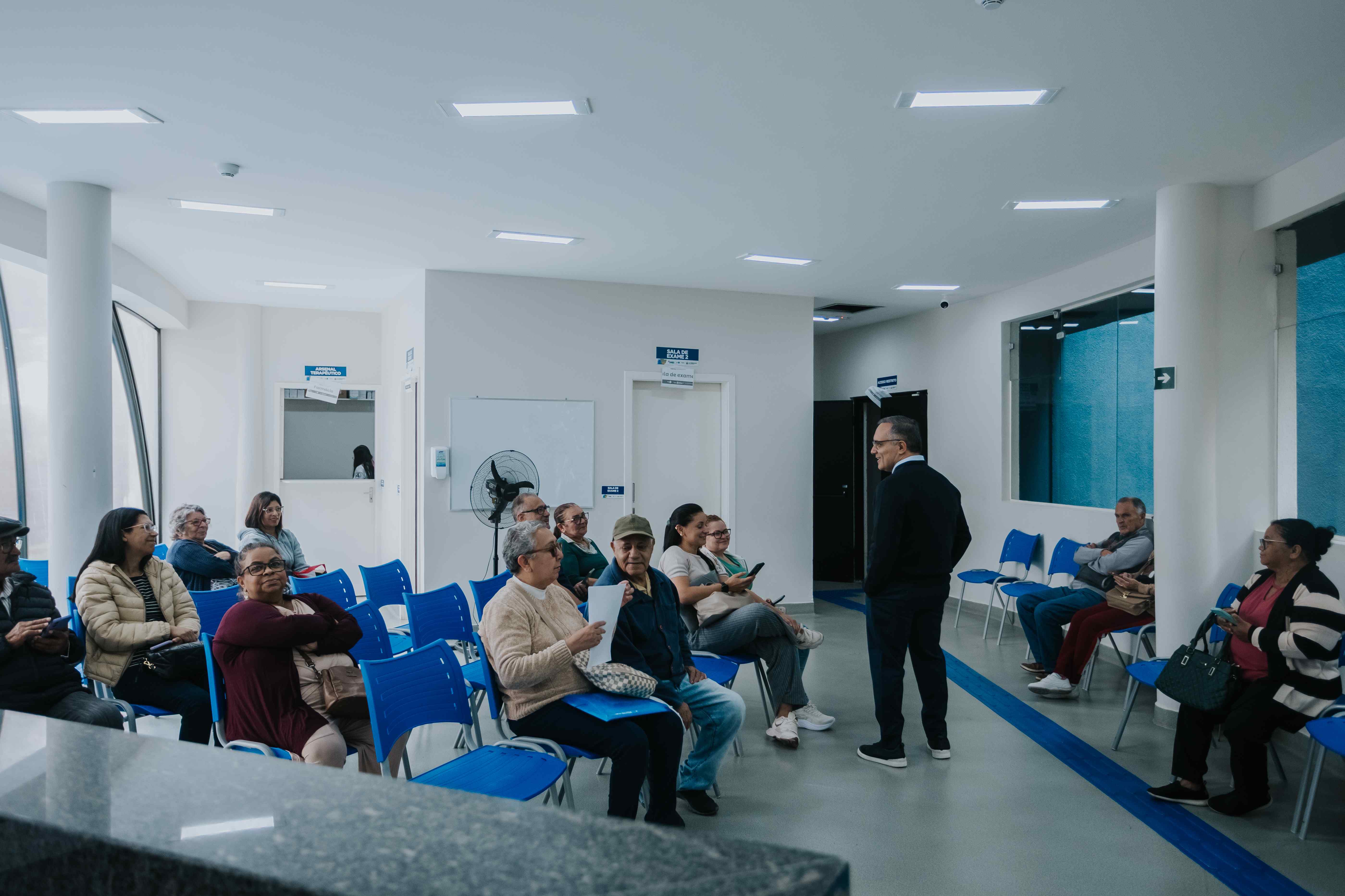 Em São Bernardo, Clínica Municipal da Visão se prepara para ampliar número de cirurgias de catarata