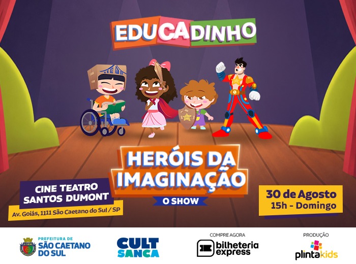 Fenômeno infantil nas redes sociais, Educadinho estreia espetáculo em São Caetano do Sul