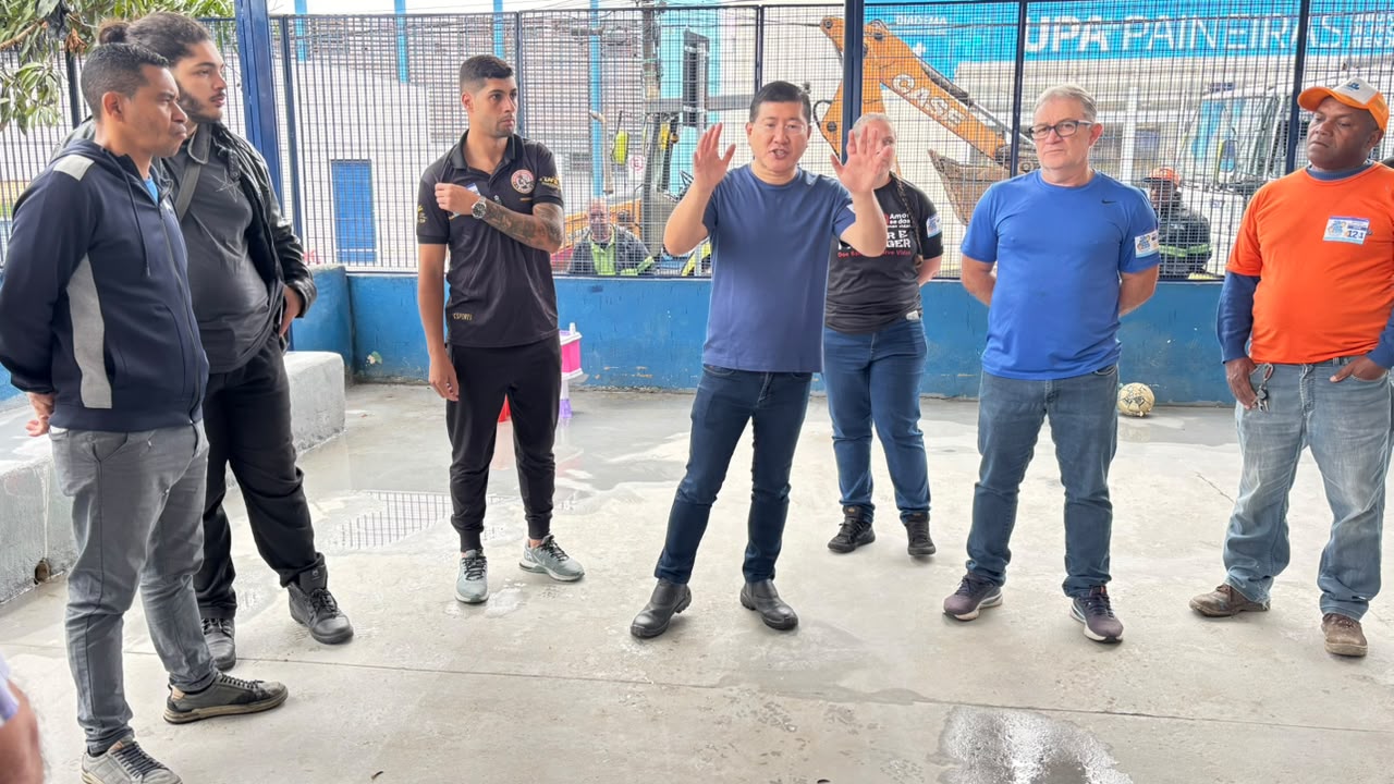 EMEB Luiz Gonzaga ganha revitalização com ação do programa Transforma Diadema