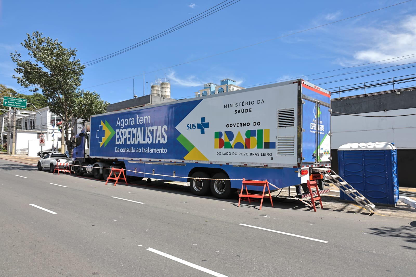  Carreta da Saúde da Mulher inicia atendimentos em São Caetano