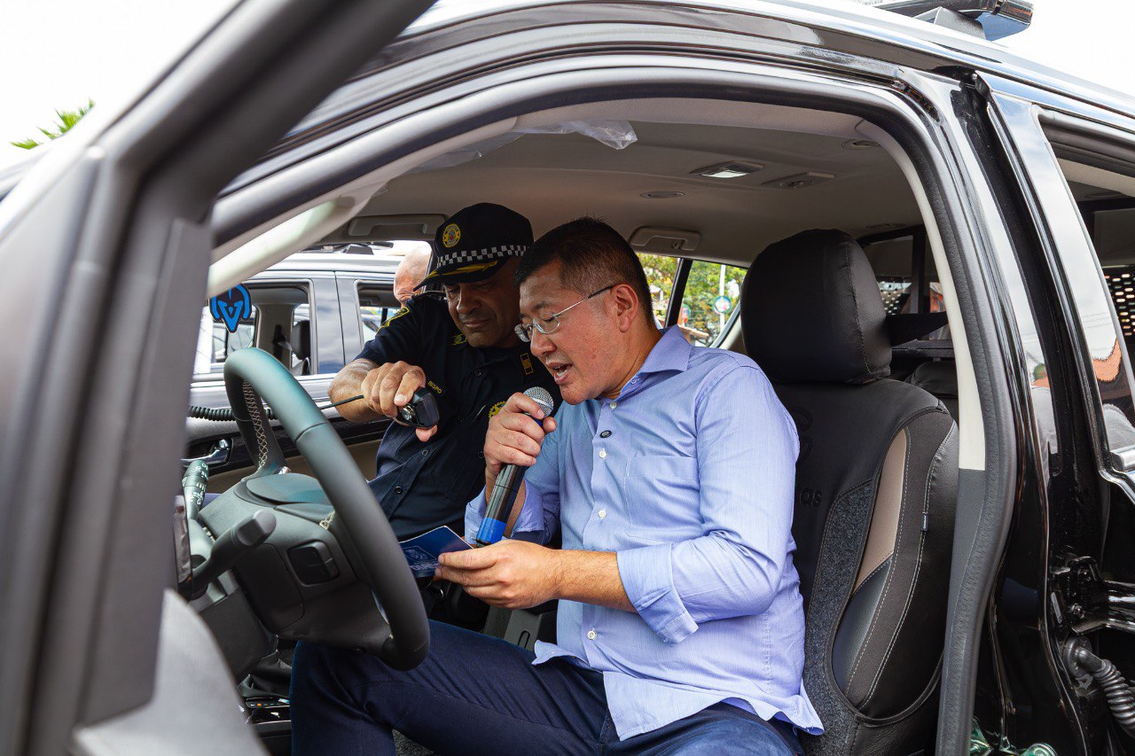 GCM de Diadema ganha novas viaturas e motos em mais uma entrega pelo aniversário da cidade