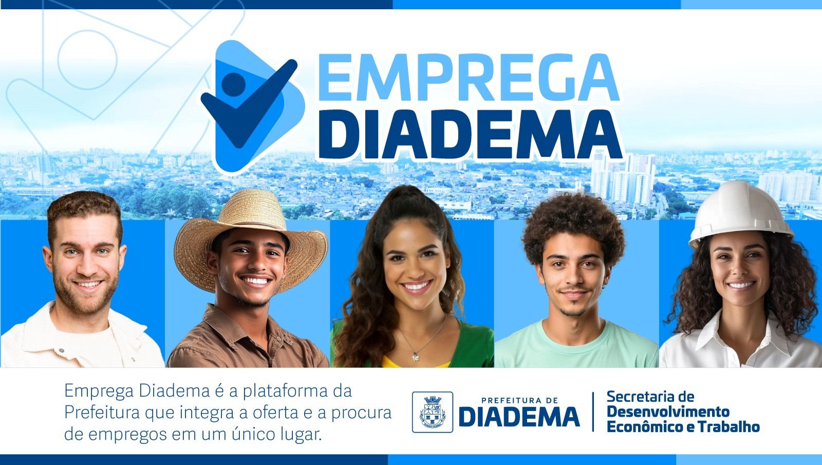Diadema disponibiliza 202 vagas de trabalho