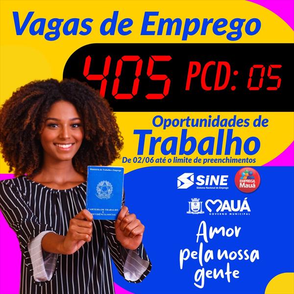 Casa do Trabalhador tem 405 vagas de empregos
