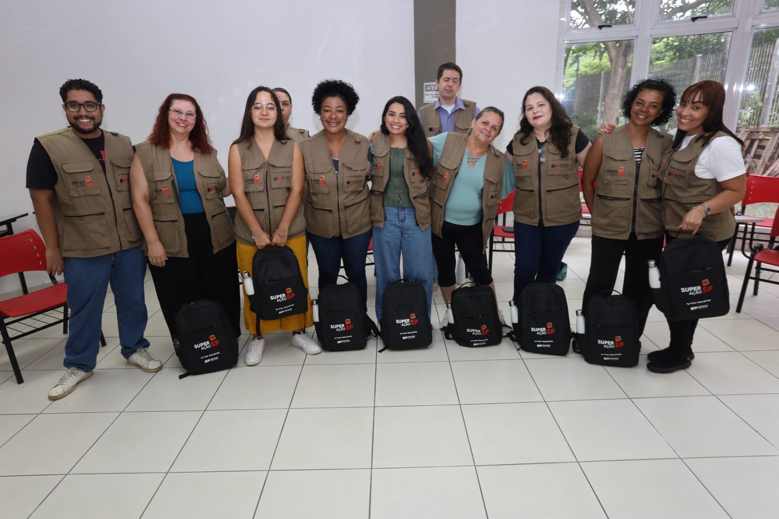 Santo André inicia trabalho em campo do SuperAção SP com chegada de agentes