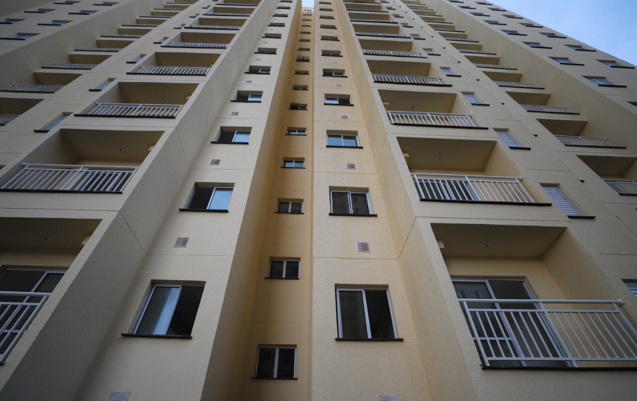 Residencial Parque Real em Diadema: primeiras unidades foram entregues este ano pelo Prefeito Taka Yamauchi. Foto André Baldin